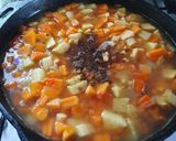 Foto del paso 8 de la receta: Guiso vegano de lentejas turcas partidas