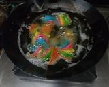 A picture of step 6 of Diya Mathri.
