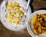 A picture of step 3 of Simple Potato salad🥔🍽🧅🥚.