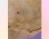 A picture of step 6 of Masaly wali poori.