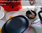 Foto del paso 6 de la receta: Merluza en Salsa Verde con Gambas y Almejas TMX