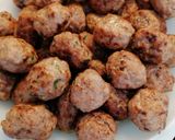 A picture of step 8 of Meatballs in Vegetable Sauce.