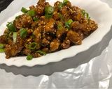 A picture of step 3 of Sesame Honey Chicken.