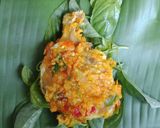 Foto langkah ke 4 dari resep Pepes Ayam & Tahu.