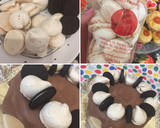 Foto del paso 11 de la receta: Pastel de cumpleaños 🎂  con bases de bizcocho de chocolate 🍫