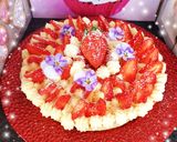 Une image de l'étape 10 de Tarte aux fraises 🍓 crème pâtissière mascarpone 😋 #mai.