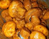 A picture of step 1 of Masala Mushroom.