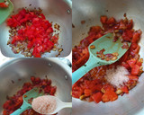 A picture of step 5 of Methi Palak And Amaranth Saag.