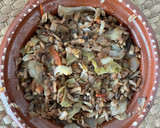 Foto del paso 3 de la receta: Tostadas de tinga de setas o champiñones vegetarianas