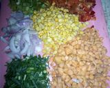 A picture of step 1 of Vegetable Coconut Fried Rice.