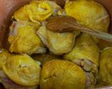 Une image de l'étape 4 de Mijoté de poulet pommes de terre et champignons..