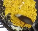 A picture of step 1 of Hyderabadi Besan Ka Salan.