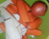 Csontleves, sajtgolyóval recept fázis 2 fotója