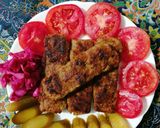 عکس مرحله 2 از دستور کباب شامی