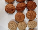 A picture of step 7 of Thekua (with Poppy seeds).