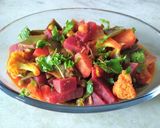 A picture of step 4 of Mixed vegetable curry.