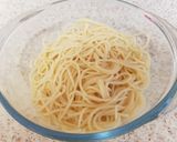 A picture of step 9 of My Szechuan Pepper Chicken & Spaghetti.