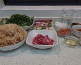 A picture of step 1 of Mugwort Rice Cakes.