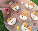 Foto del paso 8 de la receta: Conejos de pascua para hacer con niños | palmeritas de chocolate blanco