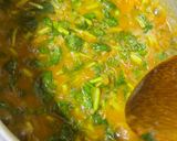 A picture of step 2 of Kulfa curry cooked with Walnuts.