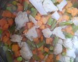 A picture of step 1 of Veg Dum biryani.