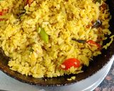 A picture of step 2 of Indori Poha.
