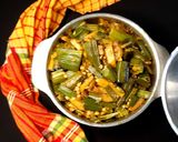 ঢেঁড়স ও আলু ভাজি রেসিপির ধাপ 2 ছবি