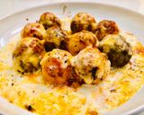 A picture of step 12 of Grilled Kofta and Potato Balls.