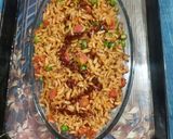 A picture of step 7 of Gajar Matar ki Sabji in Puffed Rice.