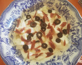 Foto del paso 3 de la receta: Ensalada de patatas de Sanlúcar alioli con anchoas y aceitunas