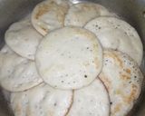 A picture of step 5 of Chinnappam(small appams).