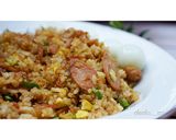 Foto langkah ke 7 dari resep Nasi Goreng Sosis Tahu.