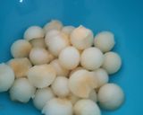 A picture of step 3 of Water melon fruit chat.
