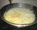 A picture of step 3 of Wheat Halwa.