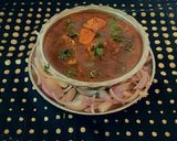 A picture of step 5 of Paneer curry.
