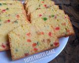 A picture of step 7 of Tutti fruitti cake baked in pateela.