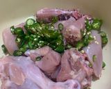 A picture of step 1 of Jhatphat Chicken biryani.