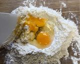 A picture of step 1 of Easy home made Tagliatelle.
