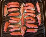 A picture of step 1 of California Farm Surimi Snow Crab Leg Dinner.