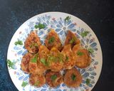 A picture of step 3 of Corn Sweet potato Cutlets.