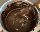 A picture of step 3 of Nani’s fudge.