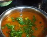A picture of step 4 of Hare chole ki sabji.