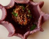 A picture of step 4 of Gulkand Paan Ukadiche Modak.