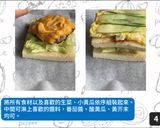 【早午餐】漢堡排三明治的食譜步驟4照片