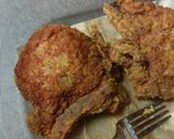 A picture of step 7 of Deep fried pork chops.