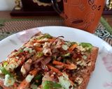 A picture of step 7 of Bread open sandwich.