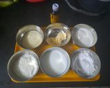 A picture of step 1 of Eggless steam caramel custard.