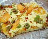 صورة لخطوة 5 من وصفة بيتزا بالخضار🍕