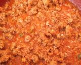 Foto del paso 3 de la receta: Nachos con carne, longaniza y queso