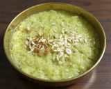 A picture of step 8 of Lauki Ki Halwai.